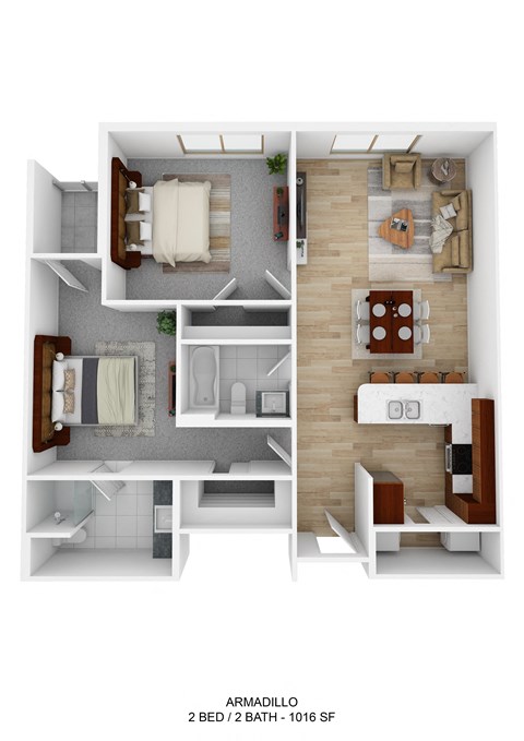 bedroom floor plan an in 2d